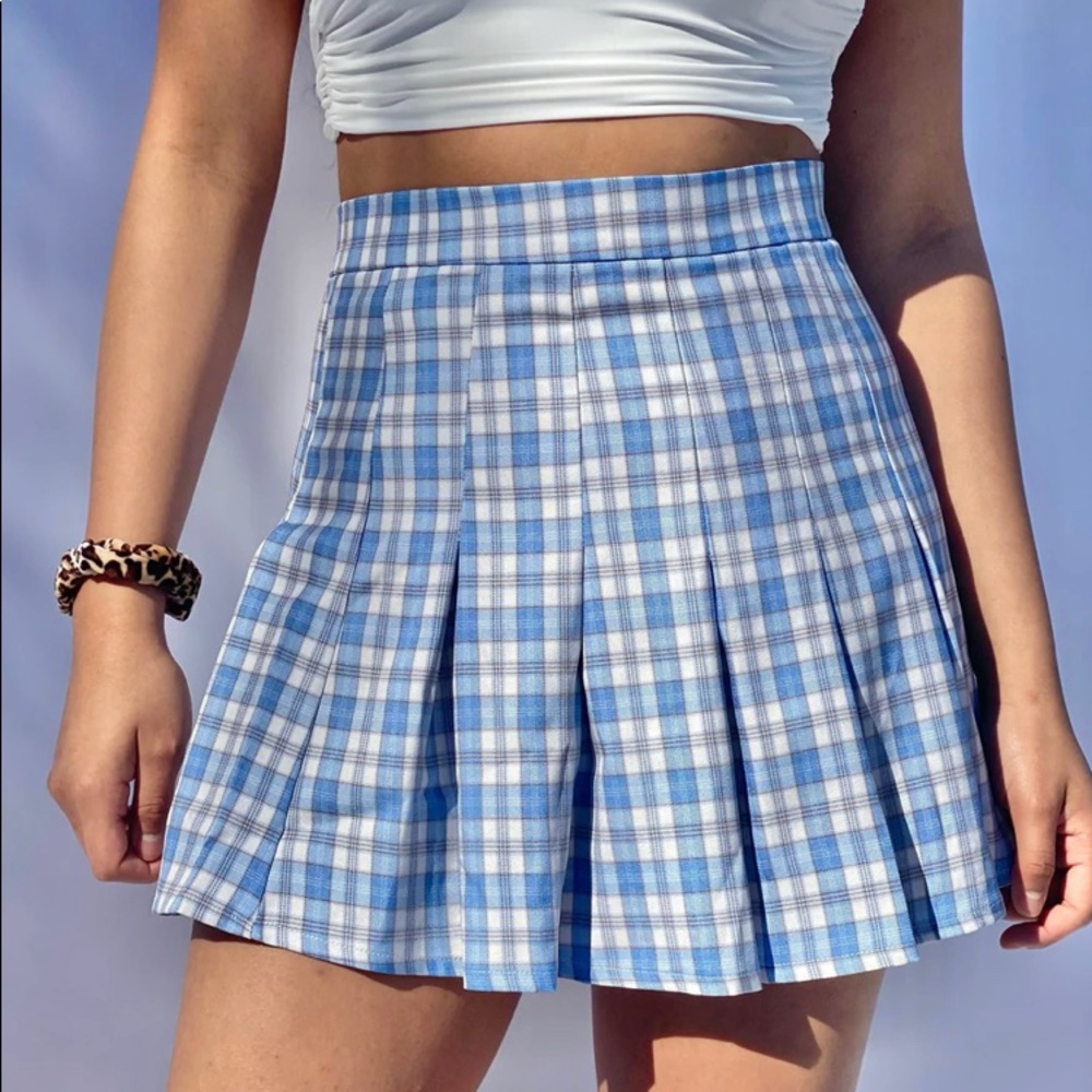 NWT plaid tennis skirt